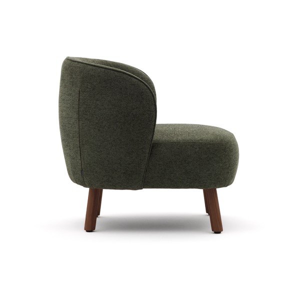 Khaki ženilkové kreslo Ulit – Kave Home-image-4