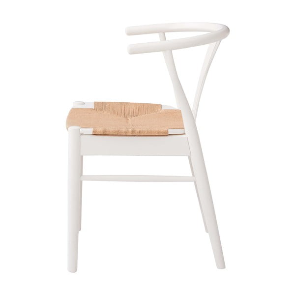 Biela jedálenská stolička z bukového dreva Findahl by Hammel Freja-image-4