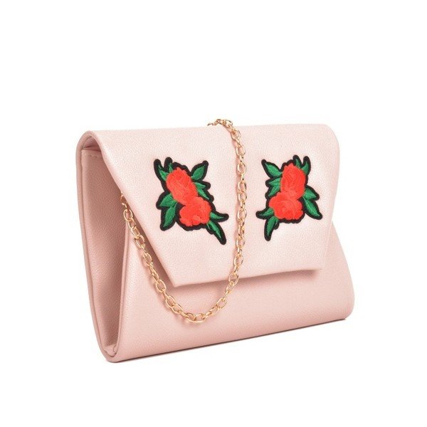 Ružová listová kabelka Mangotti Bags Belarosa-image-4