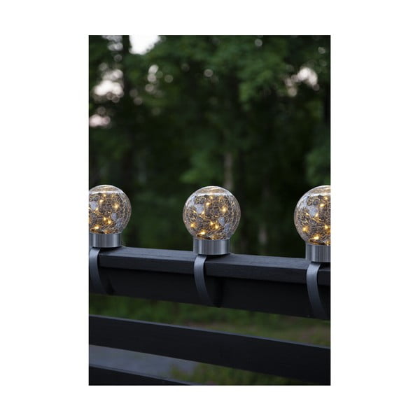 Vonkajšie solárne LED svietidlo Star Trading Glory, ø 12 cm-image-1