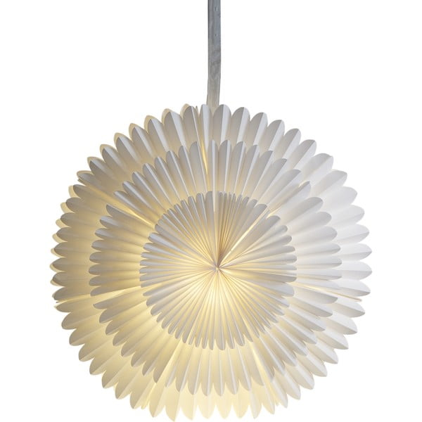 Biela vianočná svetelná dekorácia ø 50 cm Frost - Star Trading