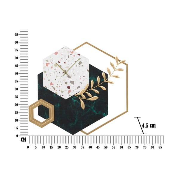 Nástenné hodiny Mauro Ferretti Hexagon-image-4