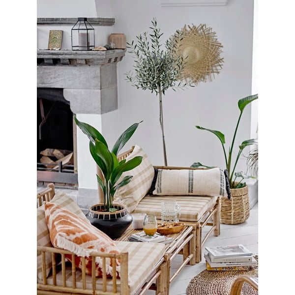 Modul záhradnej pohovky v prírodnej farbe (ľavý roh) Korfu – Bloomingville-image-3