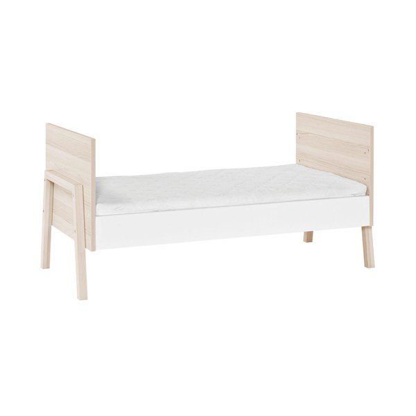 Detská postieľka s odnímateľným zábradlím Vox Spot, 70 × 140 cm-image-3