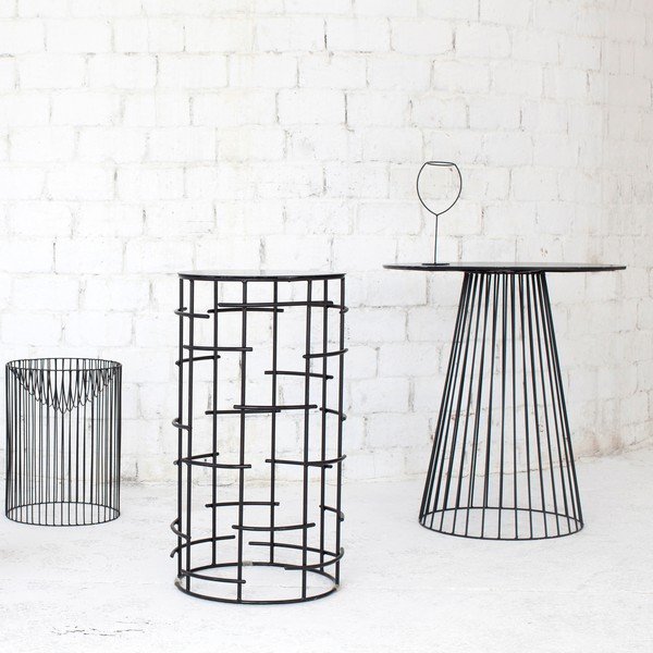 Čierny odkladací stolík Serax Bistrot Garbo, ⌀ 30 cm-image-2