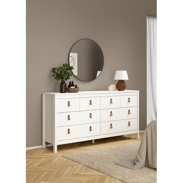 Biela nízka komoda 159x80 cm Madrid – Tvilum-image-4