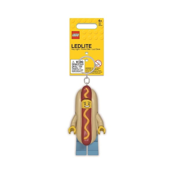 Svietiaca kľúčenka LEGO® Hot Dog-image-1