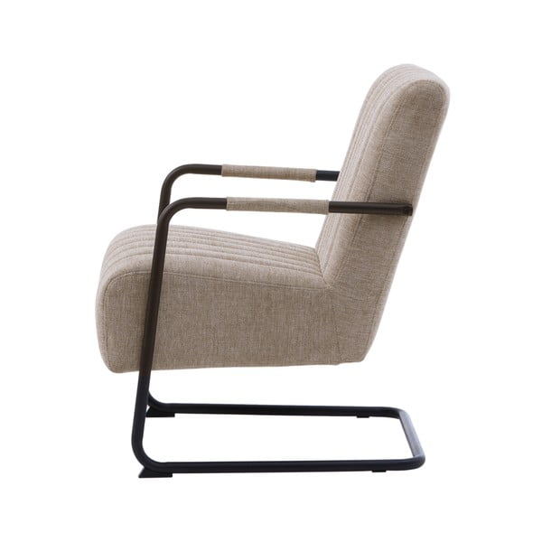 Béžové kreslo Trout – Unique Furniture-image-3