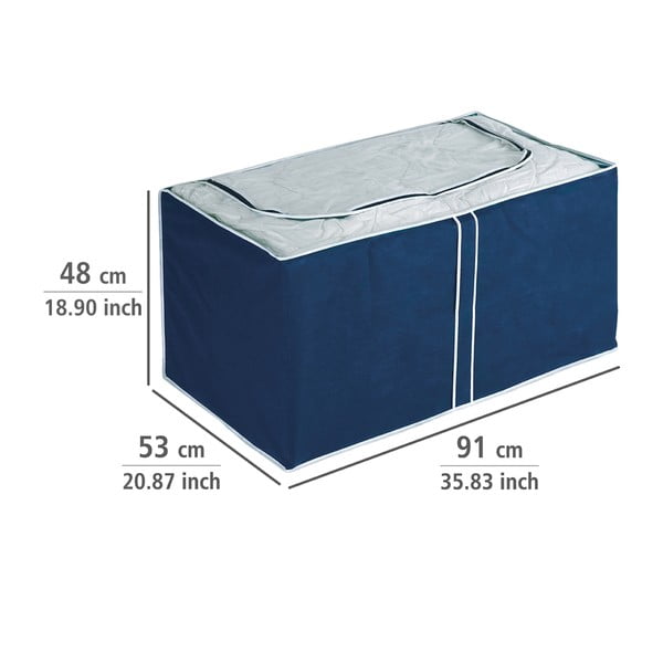 Modrý úložný box Wenko Ocean, 48 × 53 cm-image-4