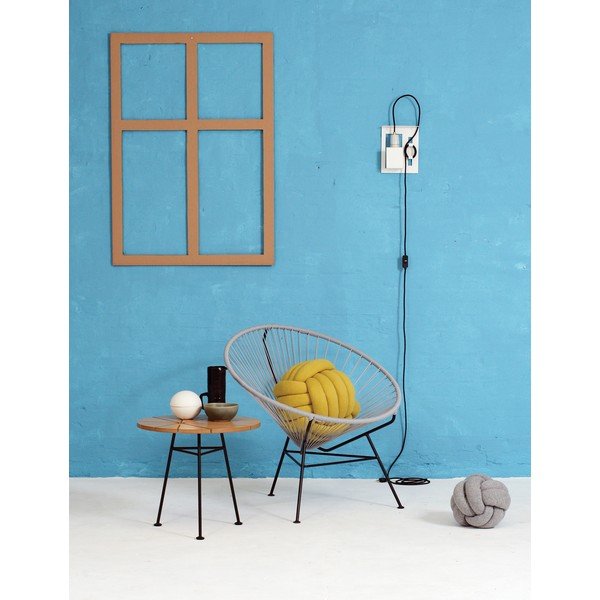 Kreslo Condesa, holubia modrá, dĺžka 78 cm-image-3