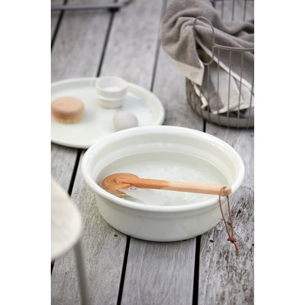 Béžová smaltová misa na kúpeľ chodidiel Zone Inu, 6 l-image-1