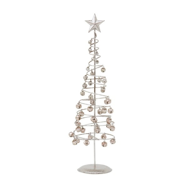 Dekorácia Archipelago Silver Metal Tree, 32 cm
