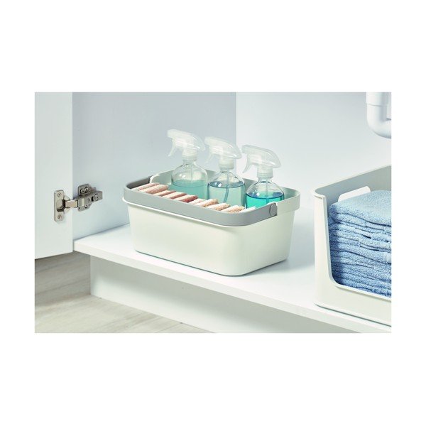 Biely úložný košík iDesign Eco Tote-image-3