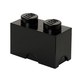 Čierny úložný dvojbox LEGO®