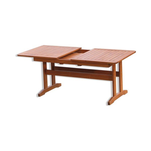 Záhradný jedálenský stôl z borovicového dreva 90x160 cm Luisa – Rojaplast-image-3