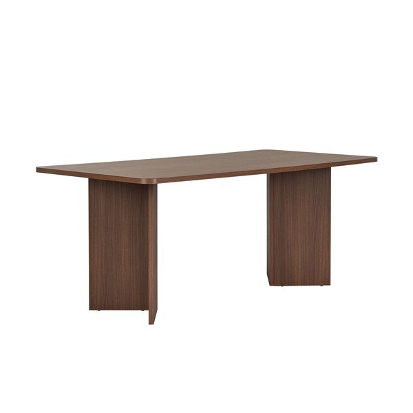 Jedálenský stôl v dekore orecha 90x180 cm Linza – Kalune Design