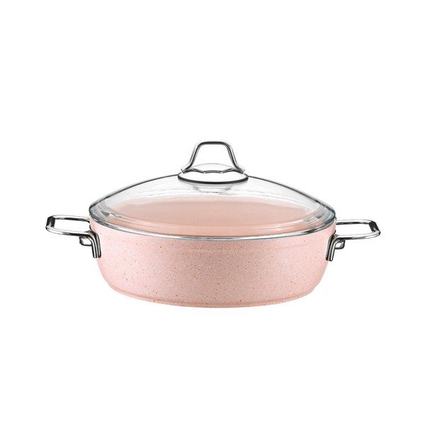 Antikoro set 3 hrncov a panvice Kutahya Rose-image-2