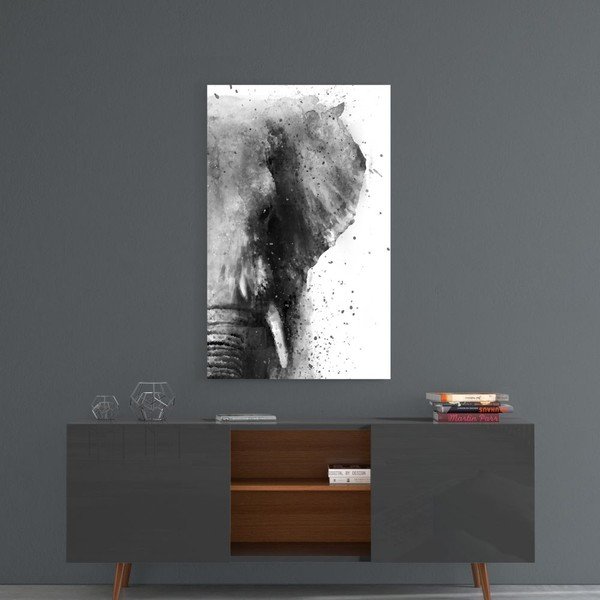 Sklenený obraz Insigne Elephant, 46 x 72 cm-image-1