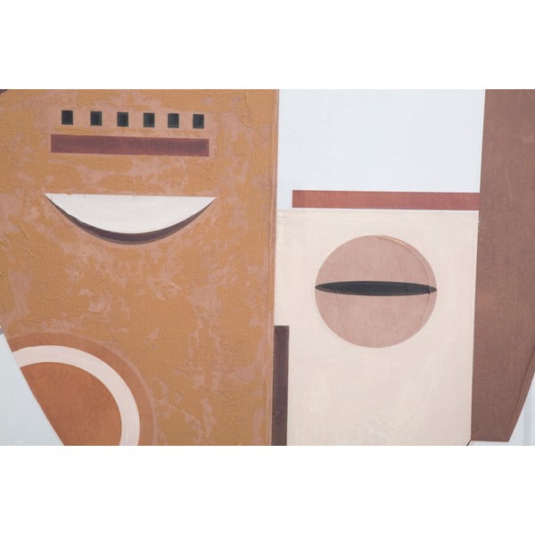 Ručne maľovaný obraz 80x100 cm Ethnic Face - Mauro Ferretti-image-3