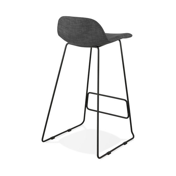 Tmavosivá barová stolička Kokoon Vancouver, výška sedu 76 cm-image-3