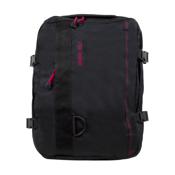 Cestovný batoh s ružovými detailmi Unanyme Georges Rech, 23 l