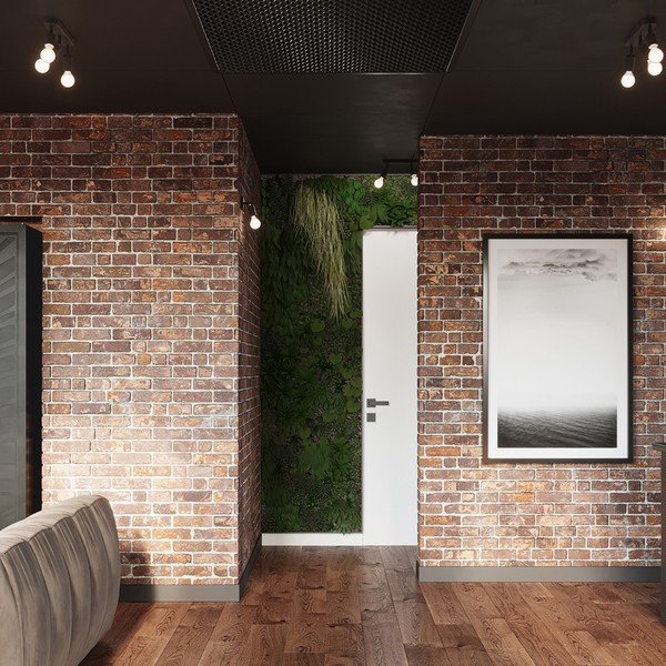 Čierne kovové stropné svietidlo ø 6 cm Brando – Sollux-image-4