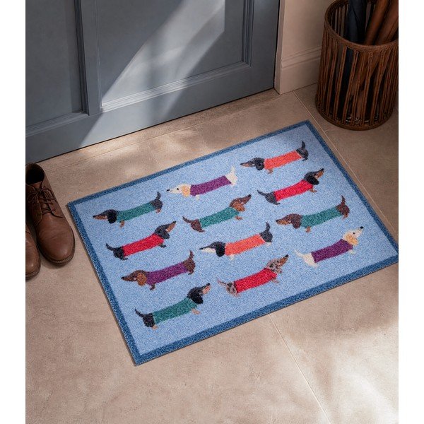 Textilná rohožka 40x60 cm Dachshund – Artsy Doormats-image-1