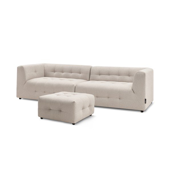 Béžová pohovka 324 cm Kleber - Bobochic Paris-image-4