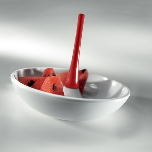 Červená mištička Entity Snack, Ø14 cm