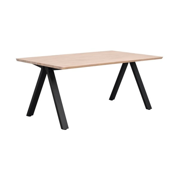 Rozkladací jedálenský stôl s doskou z dubového dreva 170x100 cm Carradale - Rowico-image-3