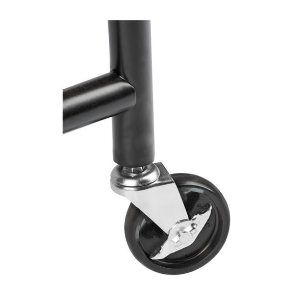 Čierny kovový stojan na oblečenie Wenko Profi-image-3