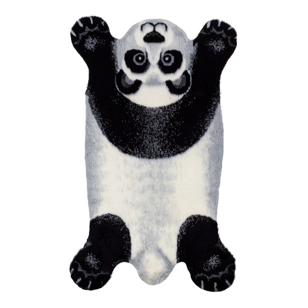 E-shop Bielo-čierny detský koberec 110x70 cm Kids Buddy - Narma