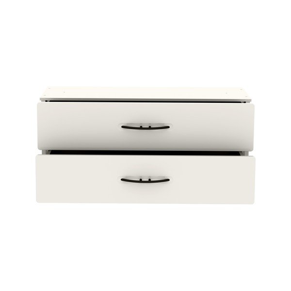 Biely komponent so zásuvkami 80x36 cm Dakota - Tenzo-image-4