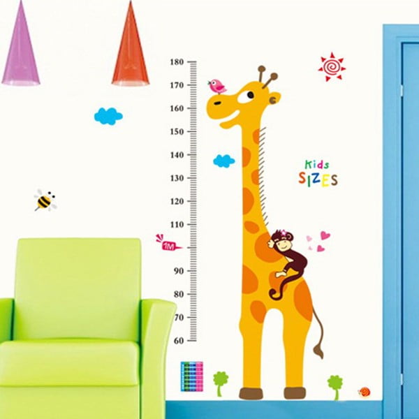 Dekoratívna samolepka Meter Giraffe