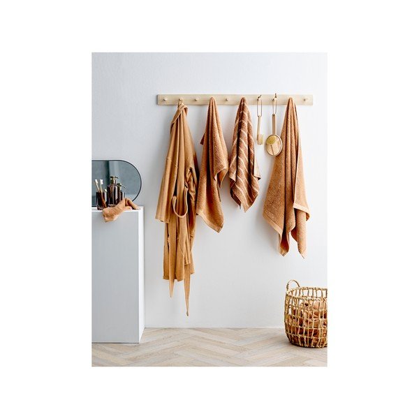Oranžový uterák z organickej bavlny Södahl Comfort, 40 x 60 cm-image-2