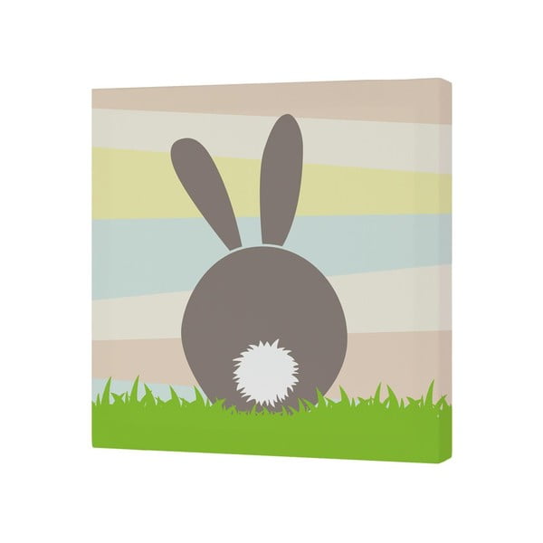 Obraz Little W Little Rabbits B, 27 × 27 cm