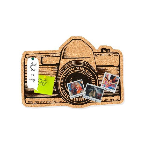 Korková dekoratívna nástenka Really Nice Things Camera-image-1