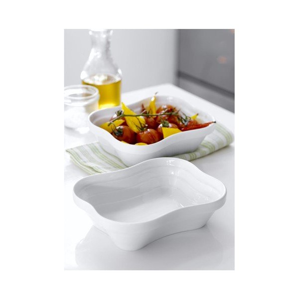 Sada 2 porcelánových zapekacích mís Steel Function Bari, 14 cm