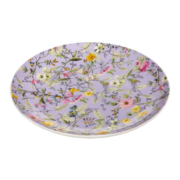 Dezertný tanier z kostného porcelánu Maxwell & Williams Kilburn Winter Bloom, ⌀ 20 cm