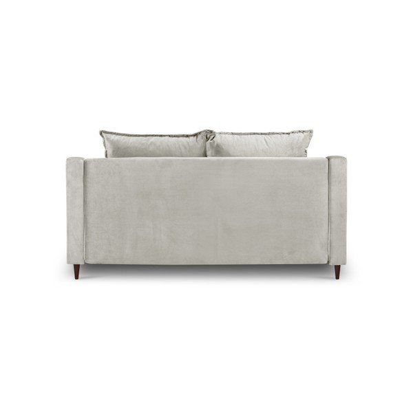 Béžová zamatová pohovka Mazzini Sofas Freesia, 150 cm-image-3