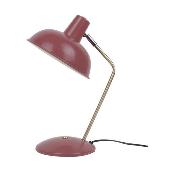 Červená stolová lampa Leitmotiv Hood