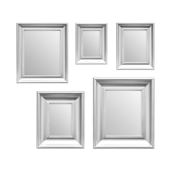 Nástenné zrkadlá v súprave 5 ks – Premier Housewares