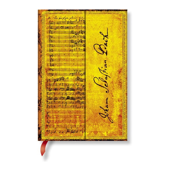 Zápisník s tvrdou väzbou Paperblanks Bach, 10 x 14 cm