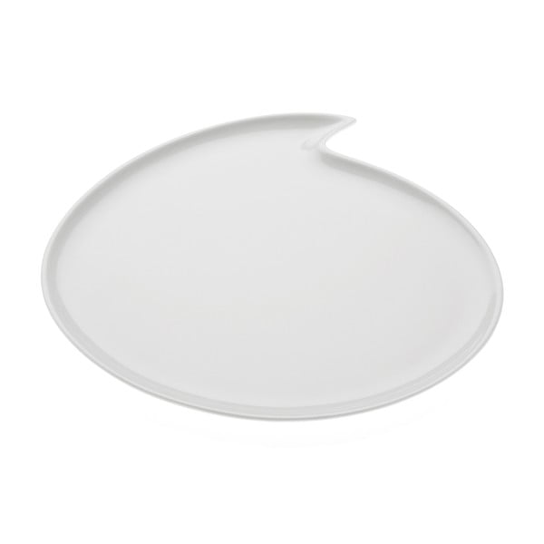 Biely servírovací tanier Versa Dish
