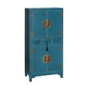 Modrá skrinka 63x131 cm Oriente – Ixia