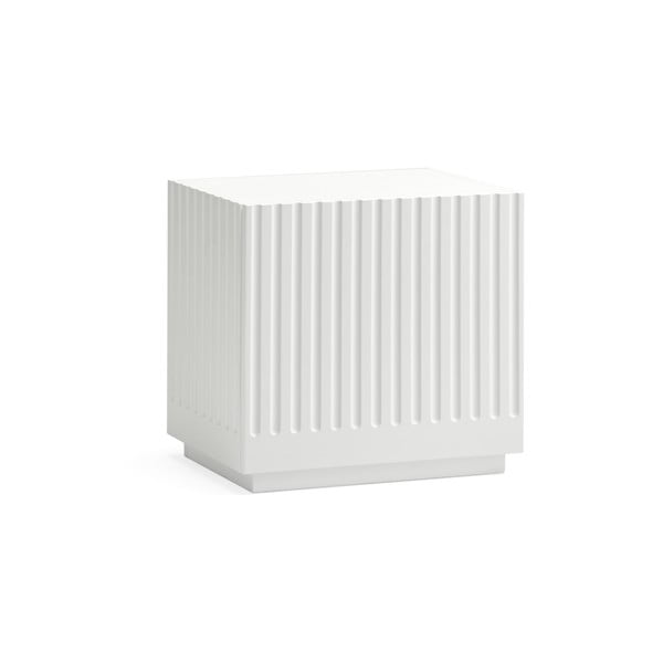 Biely nočný stolík Doric – Teulat-image-2