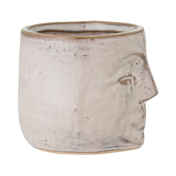 Svetlobéžový kameninový svietnik Bloomingville Nowa Votive, výška 7 cm-image-2