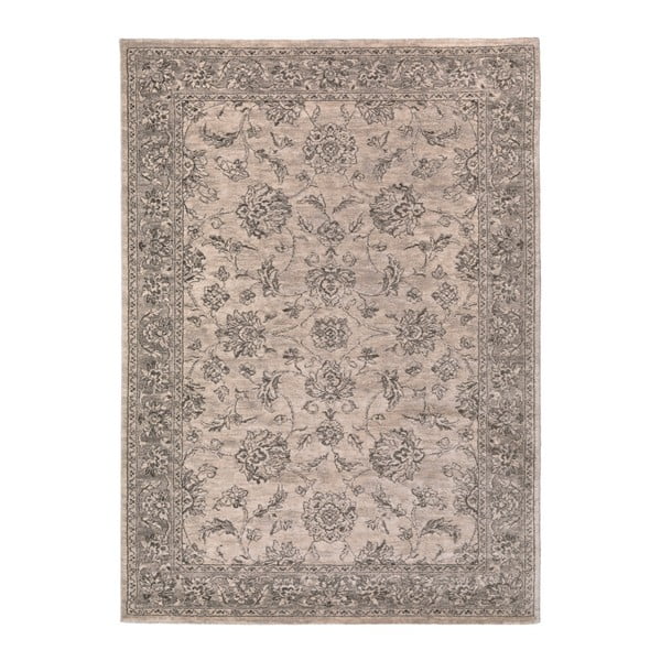 Sivo-béžový koberec Universal Opus Rose, 160 x 230 cm