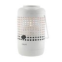 Svetlosivá plynová lampa Cosi Drop, výška 37 cm