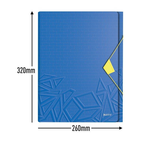Modrá aktovka s priehradkami Leitz-image-3